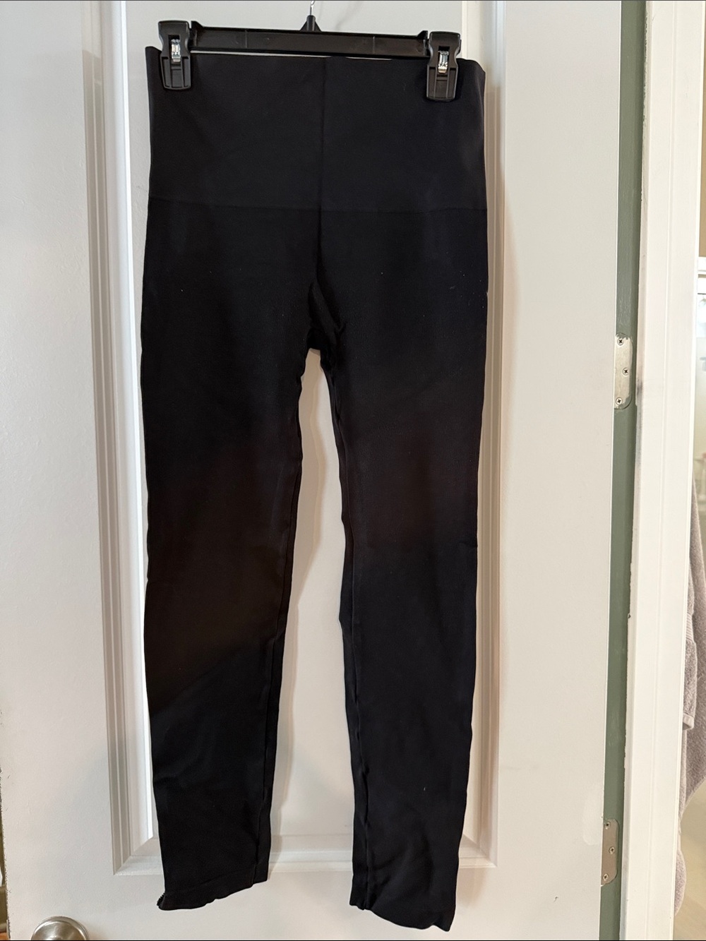 SPANX Black High-Waist Leggings